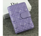 Dior Bi-Fold Wallet Sheepskin Leather DS023 Purple