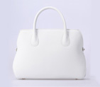 Dior DiorBar Small Top Handle Bag Calf Leather D033 White