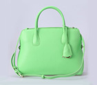 Dior DiorBar Top Handle Bag Calf Leather D033 Fluorescent Green