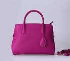 Dior DiorBar Top Handle Bag Calf Leather D033 Fuchsia