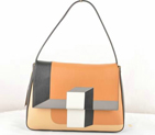 Fendi Multicolour Baguette Shoudler Bag 8BR600 Camel