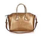 Givenchy Antigona Bag Crocodile Leather 9981 Gold 9981