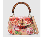 Gucci Bamboo Classic Blooms top handle 409398 CWB1N 5770