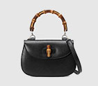 Gucci Bamboo Classic leather top handle 409398 ARU0N 1000