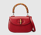 Gucci Bamboo Classic leather top handle 409398 ARU0N 6438