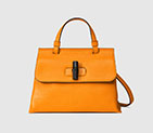 Gucci Bamboo Daily leather top handle bag 370831 A7M0N 7629