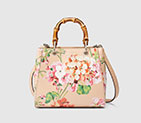 Gucci Bamboo Shopper Mini Blooms Bag 368823 CWB1N 5770