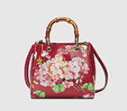 Gucci Bamboo Shopper Mini Blooms Bag 368823 CWB1N 6469