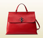 Gucci Bamboo daily leather top handle bag