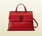 Gucci Bamboo daily leather top handle bag