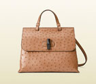 Gucci Bamboo daily leather top handle bag