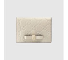 Gucci Bow Gucci Signature train pass case 388684 CWC1G 9022