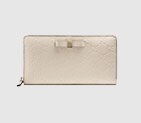 Gucci Bow Gucci Signature zip around wallet 388680 CWC1G 9022