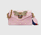 Gucci Broadway leather mini bag 453778 DVUDT 8007