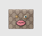 Gucci Card case with embroidered face 431398 K05RG 8790