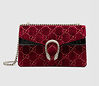 Gucci Dionysus GG velvet small shoulder bag 400249 9JTIB 6464