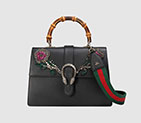 Gucci Dionysus embroidered leather top handle bag 421999 DUX8N 8389
