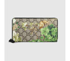 Gucci GG Blooms zip around wallet 408665 KU2HN 8966