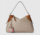 Gucci GG EMBLEM LARGE SHOULDER BAG 815217 FAD6L 9758