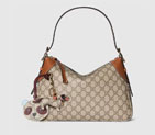 Gucci GG EMBLEM MEDIUM SHOULDER BAG 815216 FAD6L 9758