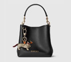 Gucci GG EMBLEM MINI BUCKET BAG 815118 AAEC2 1000 815118