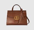 Gucci GG Marmont leather top handle 421890 A7M0T 2548