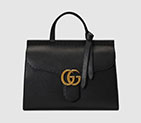 Gucci GG Marmont leather top handle bag 418702 A7M0T 1000