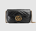 Gucci GG Marmont matelasse leather super mini bag 476433 DSVRT 1000