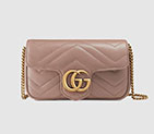 Gucci GG Marmont matelasse leather super mini bag 476433 DSVRT 5729