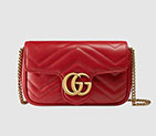 Gucci GG Marmont matelasse leather super mini bag 476433 DSVRT 6433