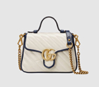 Gucci GG Marmont mini top handle bag 583571 0OLFX 9085