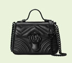 Gucci GG Marmont mini top handle bag 702563 DTDFV 1000