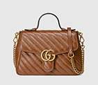 Gucci GG Marmont small top handle bag 498110 0OLFT 2535