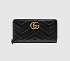 Gucci GG Marmont zip around wallet 443123 DRW1T 1000