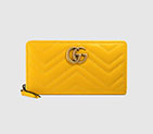 Gucci GG Marmont zip around wallet 443123 DRW1T 7223