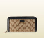 Gucci GG classic zip around wallet