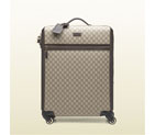 Gucci GG supreme canvas four wheel suitcase