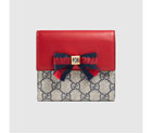 Gucci Grosgrain GG Supreme french flap wallet 435291 K2LOG 4069 435291