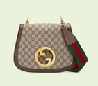 Gucci Medium shoulder bag with round Interlocking G 699210 96IWG 8745