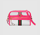 Gucci Ophidia mini transparent bag in Original quality 517350 9YKCG 8937