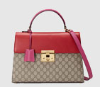Gucci Padlock GG Supreme top handle bag 432674 KLQIG 9784