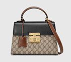 Gucci Padlock GG Supreme top handle bag 453188 KLQJG 9785