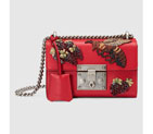 Gucci Padlock embroidered shoulder bag 409487 CWL2N 6487
