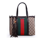 Gucci Rania Original GG Canvas Top Handle Bag