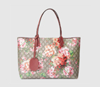 Gucci Reversible GG Blooms leather tote 368568 CU710 8693