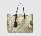 Gucci Reversible GG Blooms leather tote 368571 CU71X 8966