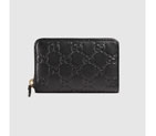 Gucci Signature zip around card case 255452 AA61G 1000