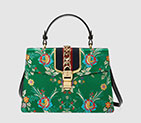 Gucci Sylvie floral jacquard top handle bag 431665 K9TIG 8072