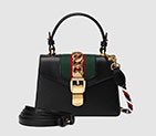 Gucci Sylvie leather mini bag 470270 D4ZAG 8015