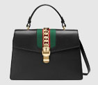 Gucci Sylvie leather top handle bag 431665 CVL1G 1060